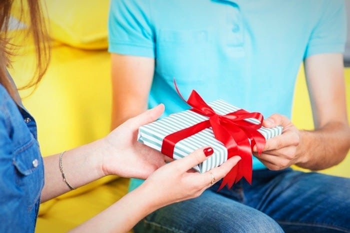 Gift buying.