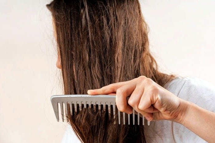 Choosing the right comb for hair.