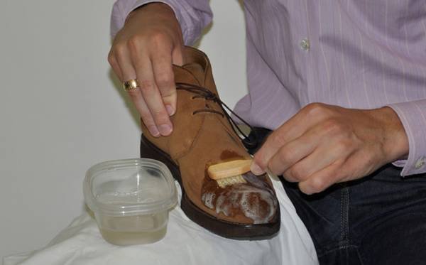 Cleaning Coffee Stains from White Canvas Shoes