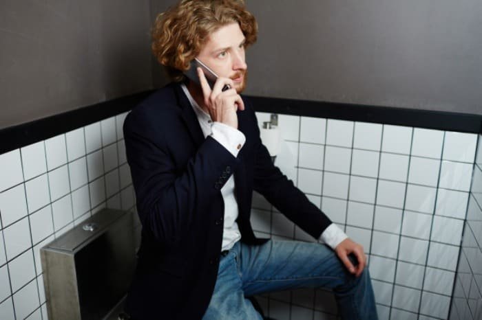 Bringing Phones into the Bathroom