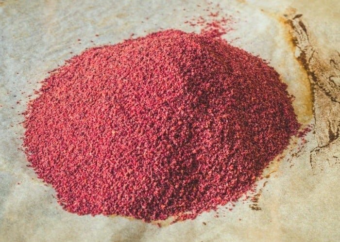Making Sumac