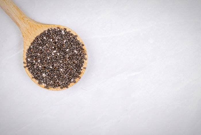 Vitamin E in chia seeds