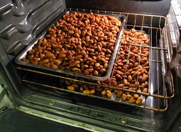 Roasting nuts