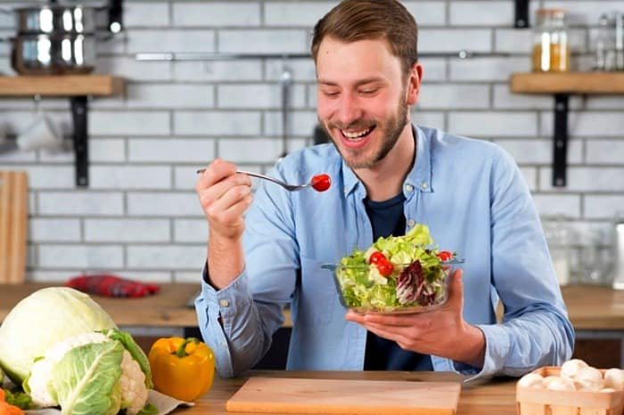 Timing for Salad Consumption