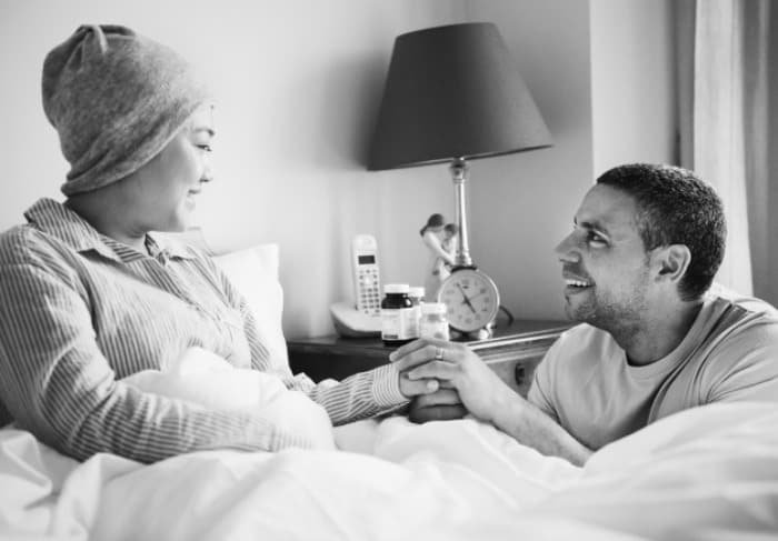 Nursing a sick spouse