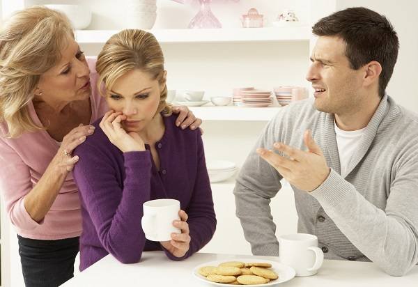 Disrespecting your spouse's family