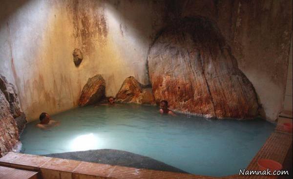 Hot mineral waters of Ramser.