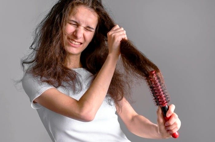 Proper combing tips.