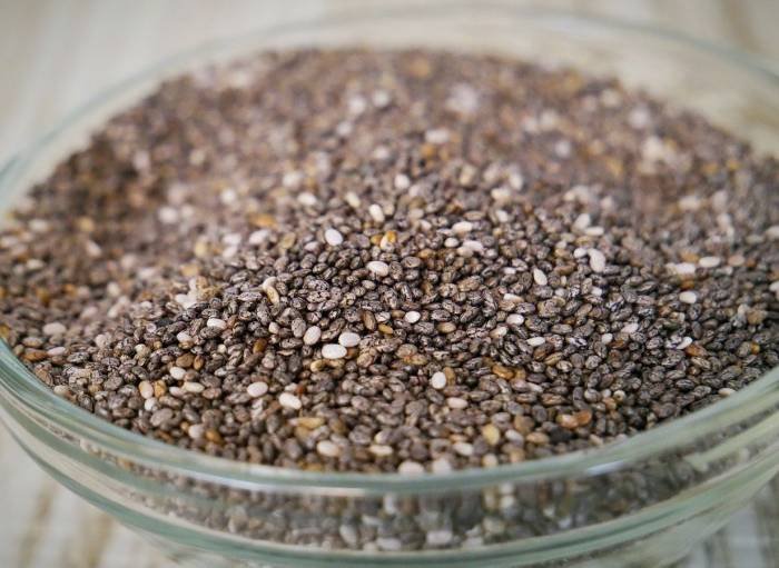 Antioxidants in chia seeds