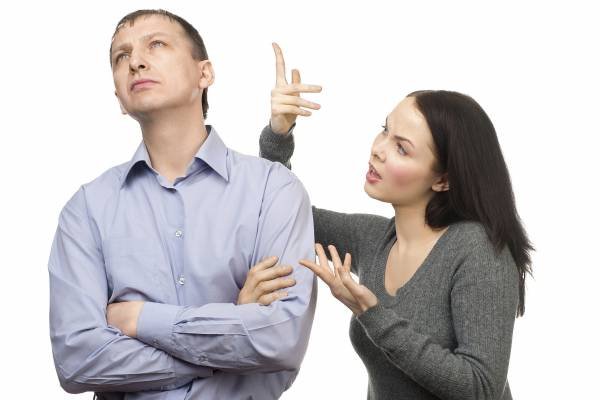 Reasons men get upset
