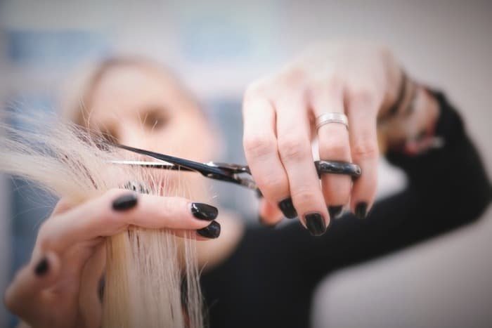 Damage to hair color