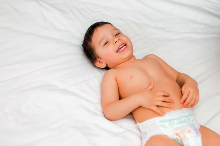 The first poop of a newborn