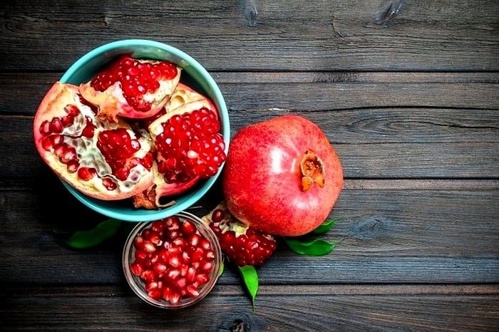 pomegranate seeds