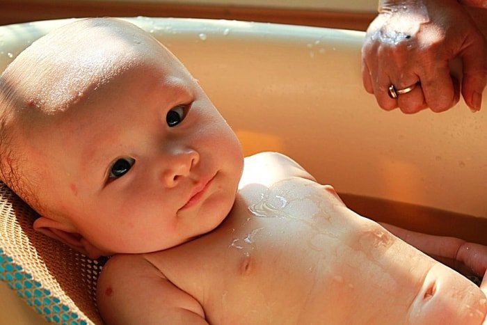 Bathing a Newborn