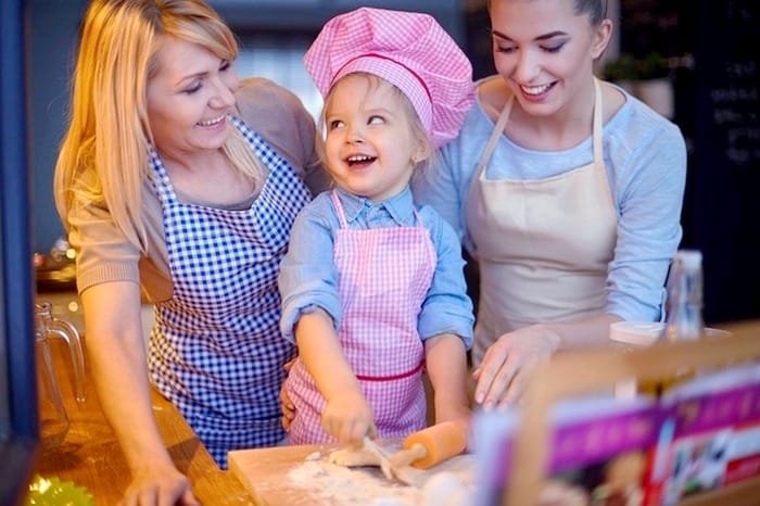 Making dinner