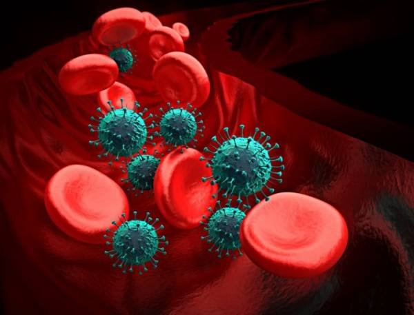 Increased platelet count in the blood