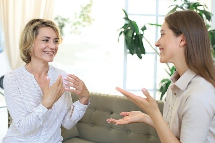 Speaking English
