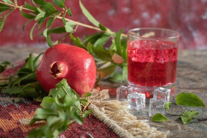 How to make cup pomegranate jelly Yalda night jelly