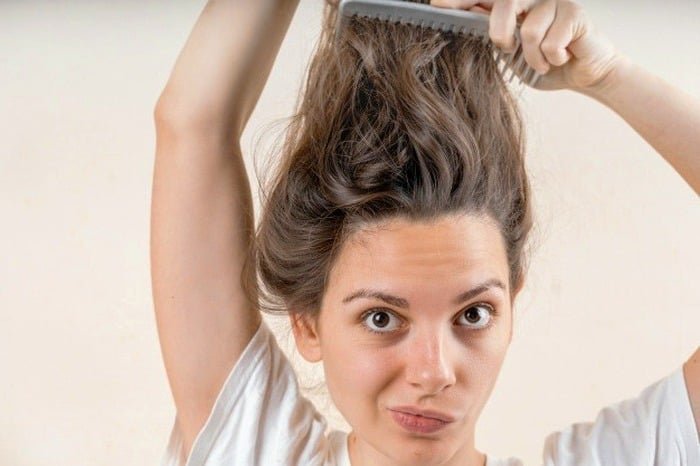 Hair combing tips.