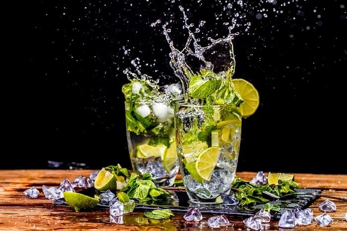 Flavored water