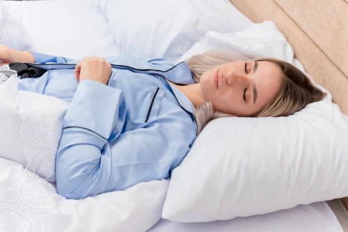 Body posture during sleep