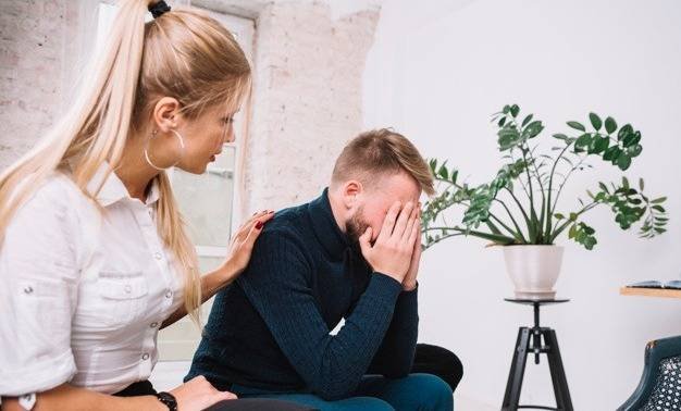 Providing comfort to men