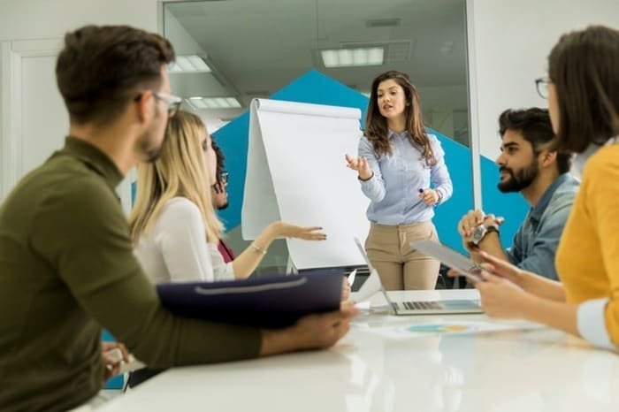 Talking in the workplace