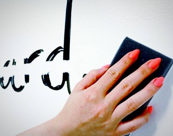 How to Clean the Whiteboard