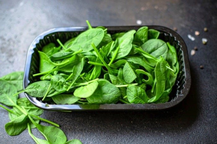Growing spinach