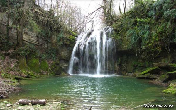 Ij waterfall in Ramser.