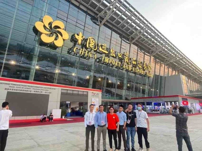 Entry to the Canton Fair in China