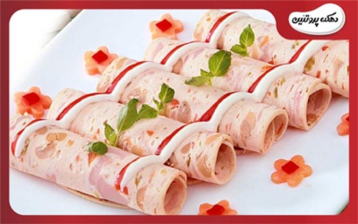 Homemade and handmade ham