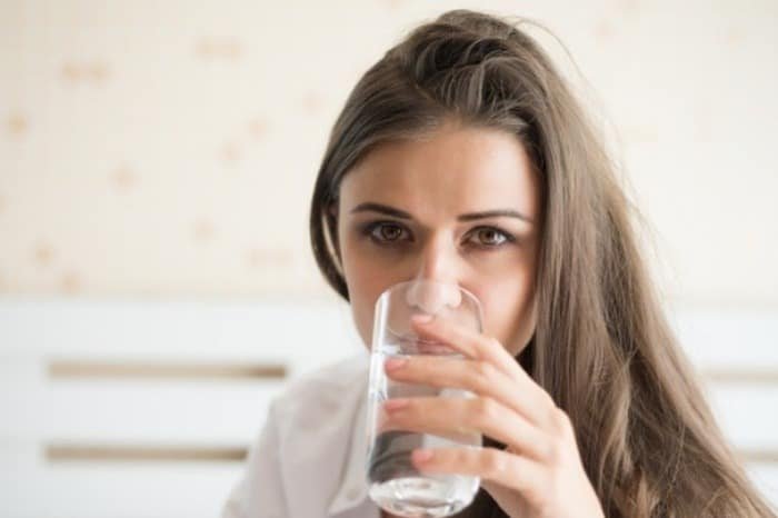 Avoid drinking water after meals