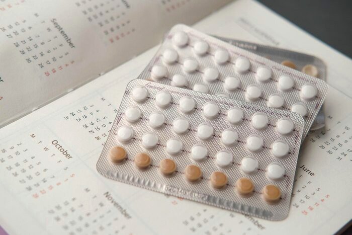 Using contraceptive pills