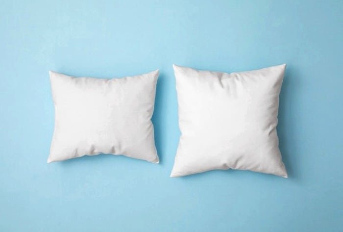 Inappropriate pillow