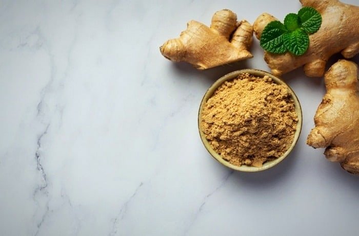 Consuming ginger