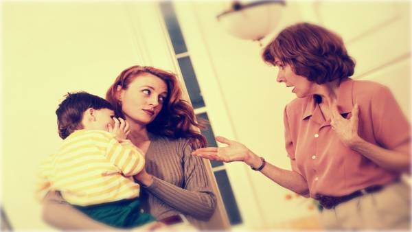 Grandmother's behavior