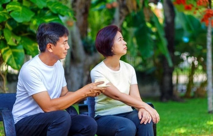 Forgiving a husband