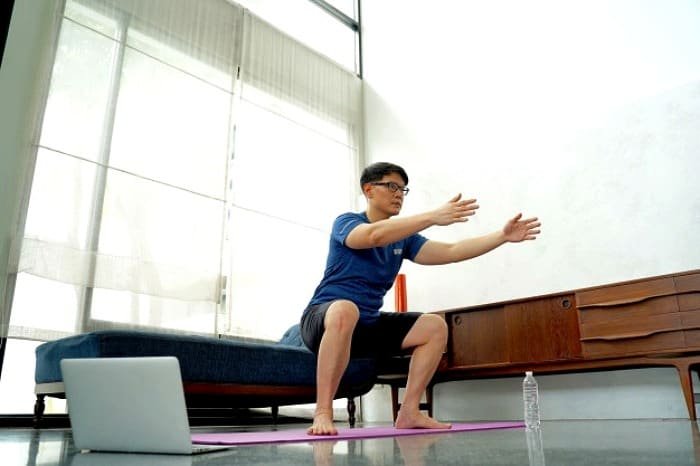 Bodyweight squat
