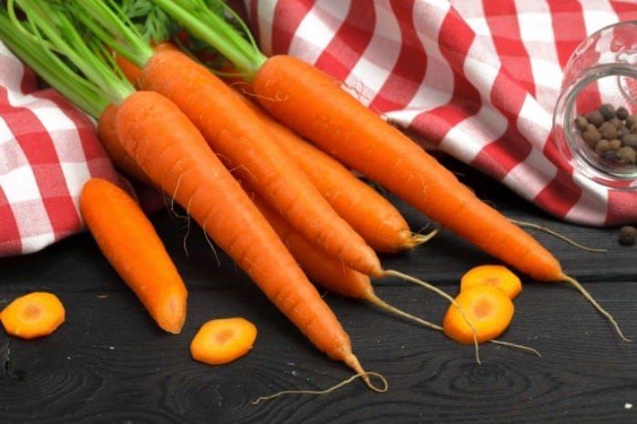 Freezing Carrots Storage Method