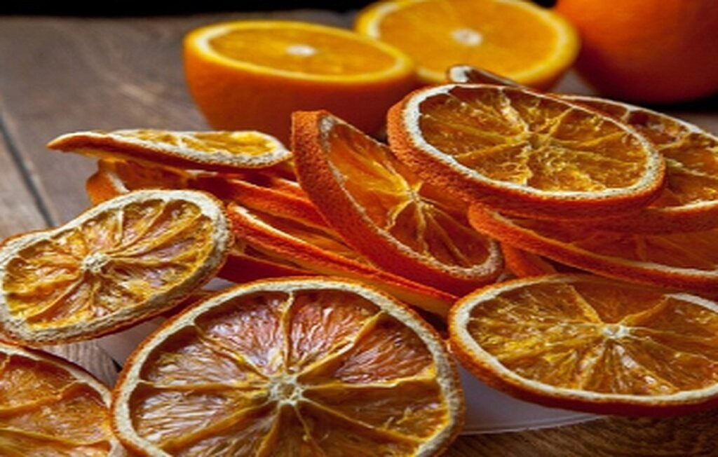 The Fundamental Method of Drying Oranges, Like Market-Dried Fruit